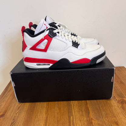 AIR JORDAN 4 RED CEMENT UK10 (USED)