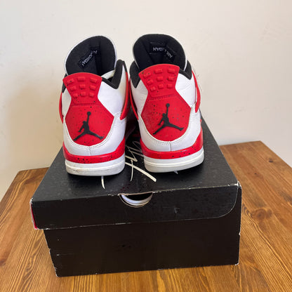 AIR JORDAN 4 RED CEMENT UK9 (USED)