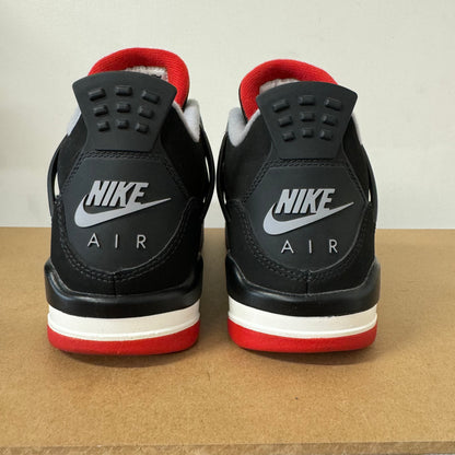 AIR JORDAN 4 BRED 2019 (GS) UK5.5 (USED)