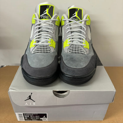 AIR JORDAN 4 NEON 95 UK9.5 (USED)