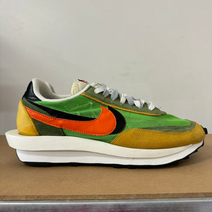 NIKE LD WAFFLE SACAI GREEN UK10 (USED)