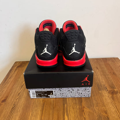 AIR JORDAN 4 RED THUNDER (GS) UK6 (USED)