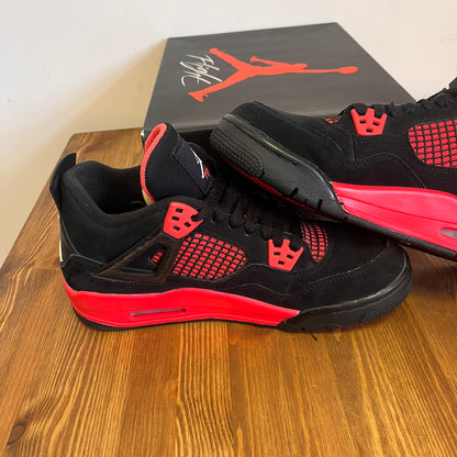 AIR JORDAN 4 RED THUNDER (GS) UK6 (USED)