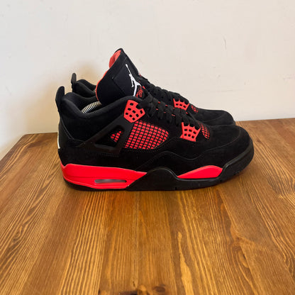 AIR JORDAN 4 RED THUNDER UK8 (USED)