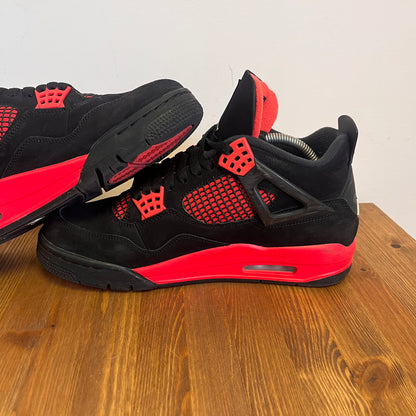 AIR JORDAN 4 RED THUNDER UK8 (USED)