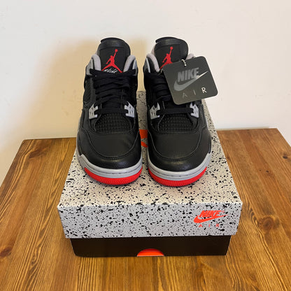 AIR JORDAN 4 BRED REIMAGINED (GS) UK5 (NEW)