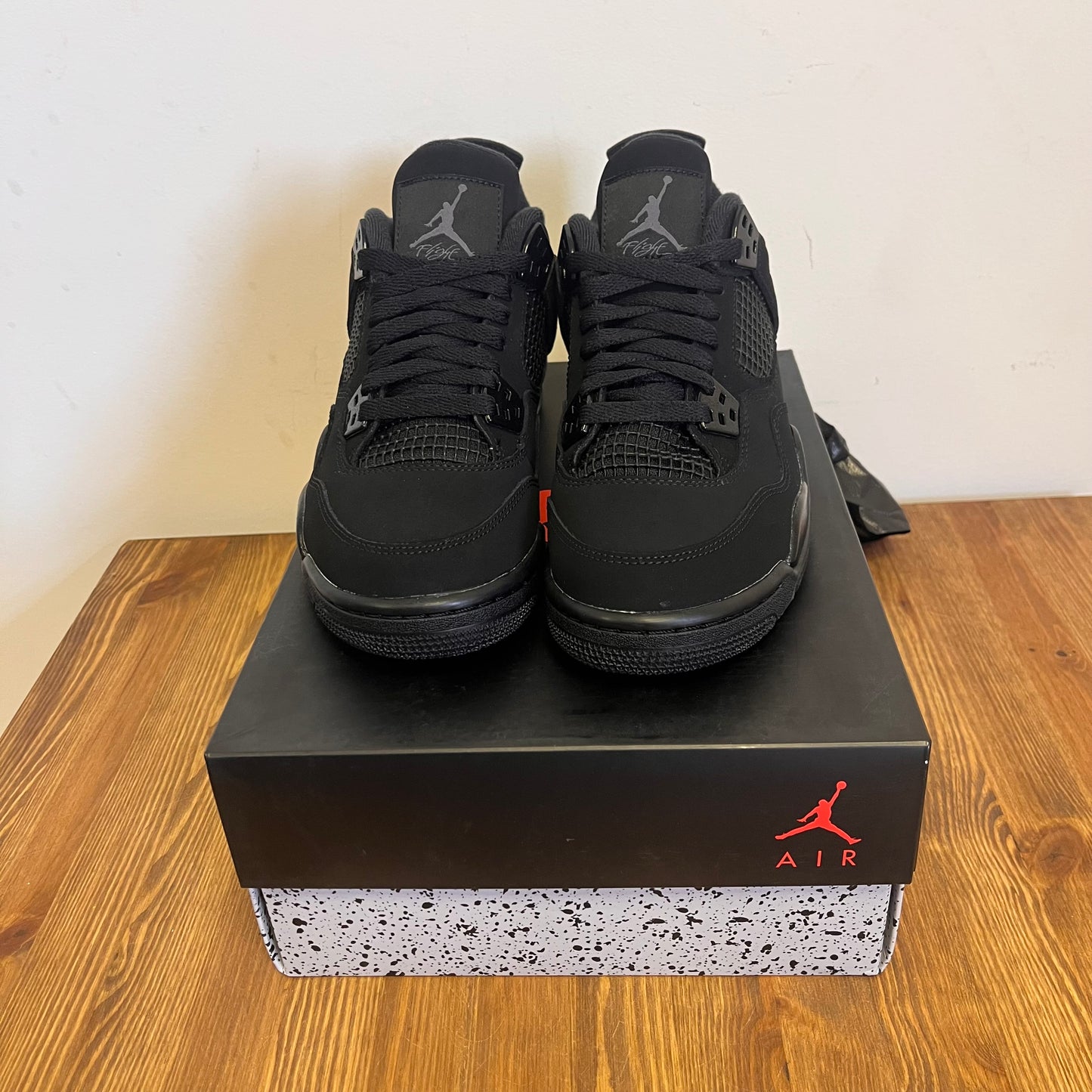 AIR JORDAN 4 BLACK CAT (GS) UK5.5 (NEW)