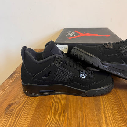 AIR JORDAN 4 BLACK CAT (GS) UK5.5 (NEW)