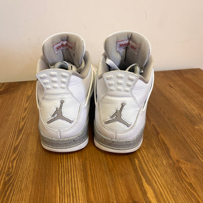 AIR JORDAN 4 WHITE OREO UK7.5 (USED)