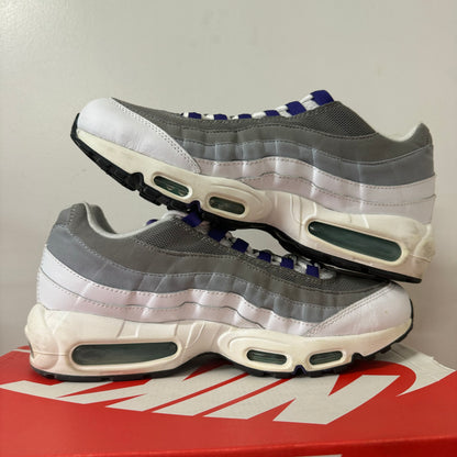 NIKE AIR MAX 95 WHITE GRAPE UK9.5 (USED)