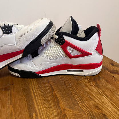 AIR JORDAN 4 RED CEMENT UK8 (USED)