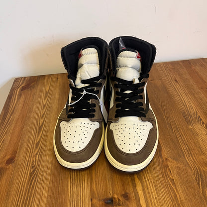 AIR JORDAN 1 HIGH TRAVIS SCOTT MOCHA UK8 (USED)