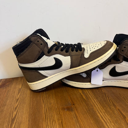 AIR JORDAN 1 HIGH TRAVIS SCOTT MOCHA UK8 (USED)