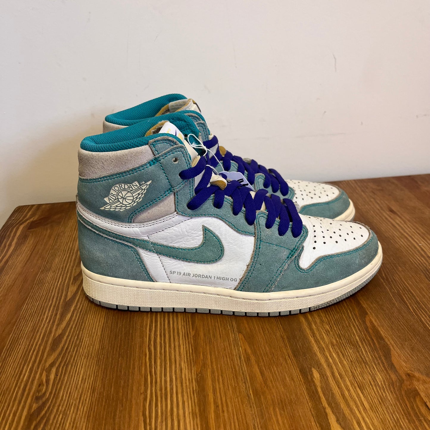 AIR JORDAN 1 HIGH TURBO GREEN UK6 (USED)