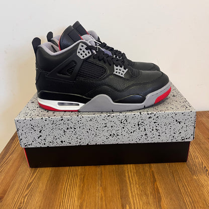 AIR JORDAN 4 BRED REIMAGINED UK8 (USED)