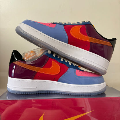 NIKE AIR FORCE 1 LOW UNDEFEATED TOTAL ORANGE UK9 (NEW)