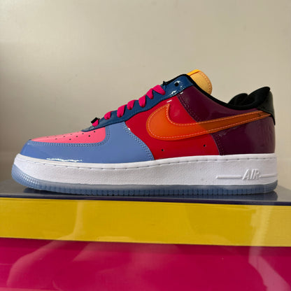 NIKE AIR FORCE 1 LOW UNDEFEATED TOTAL ORANGE UK9.5 (NEW)