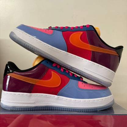 NIKE AIR FORCE 1 LOW UNDEFEATED TOTAL ORANGE UK9.5 (NEW)