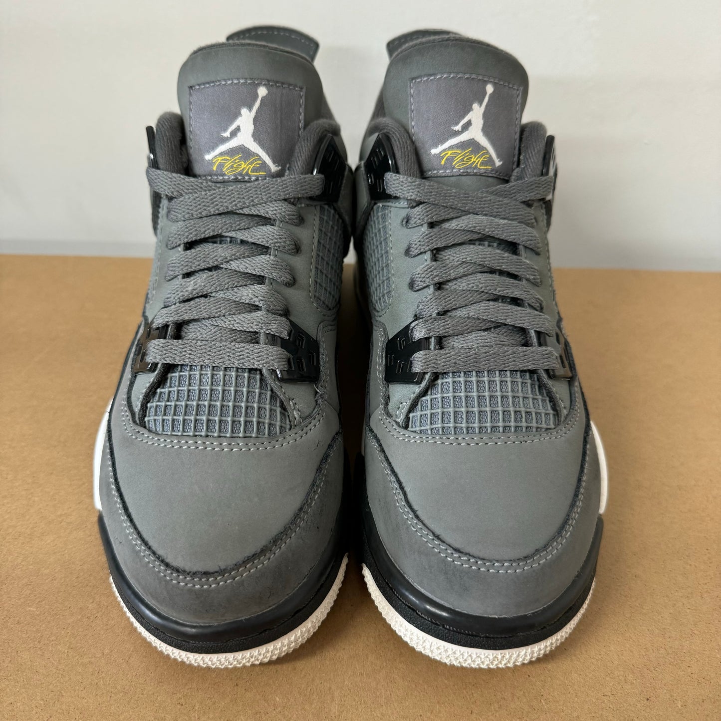 AIR JORDAN 4 COOL GREY 2019 (GS) UK4.5 (USED)