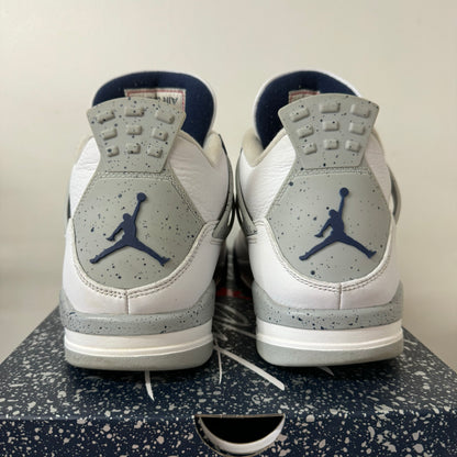 AIR JORDAN 4 MIDNIGHT NAVY UK10 (USED)