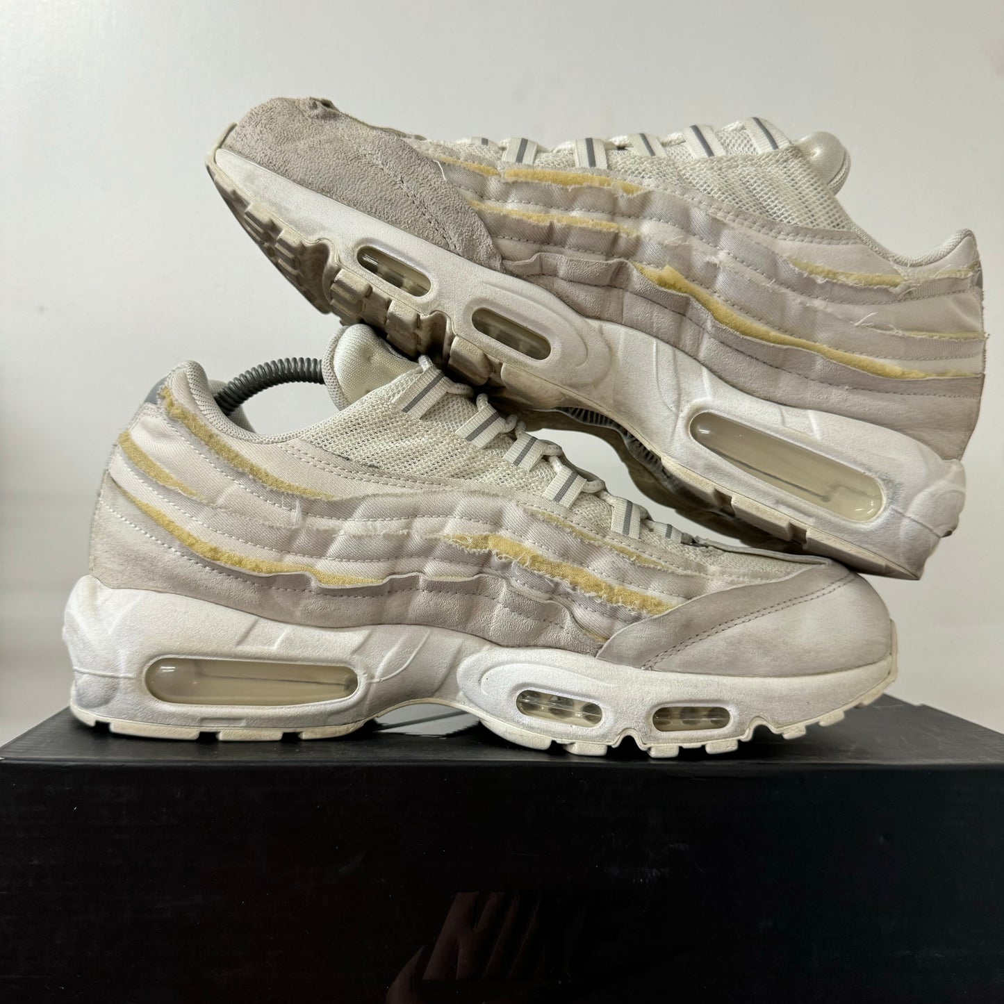 NIKE AIR MAX 95 COMME DES GARCONS WHITE UK9 (USED)