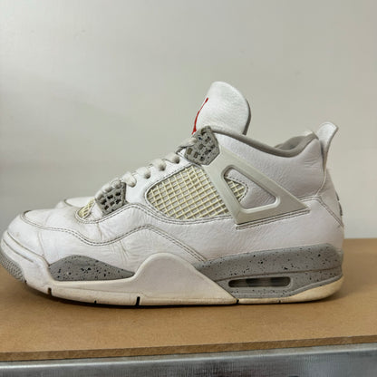 AIR JORDAN 4 WHITE OREO UK9 (USED)