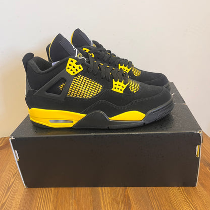 AIR JORDAN 4 YELLOW THUNDER UK9 (NEW)