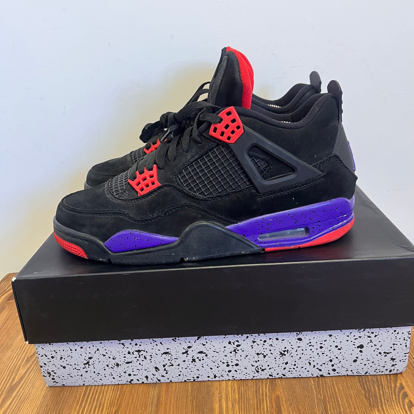 AIR JORDAN 4 RAPTORS UK8 (USED)