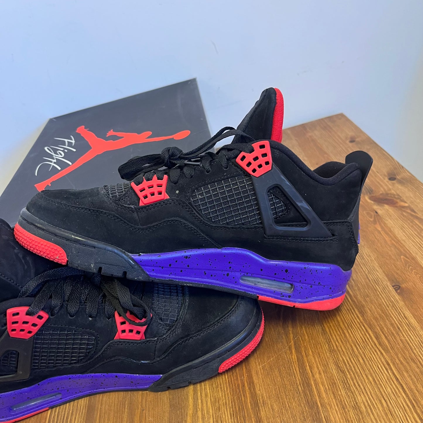 AIR JORDAN 4 RAPTORS UK8 (USED)