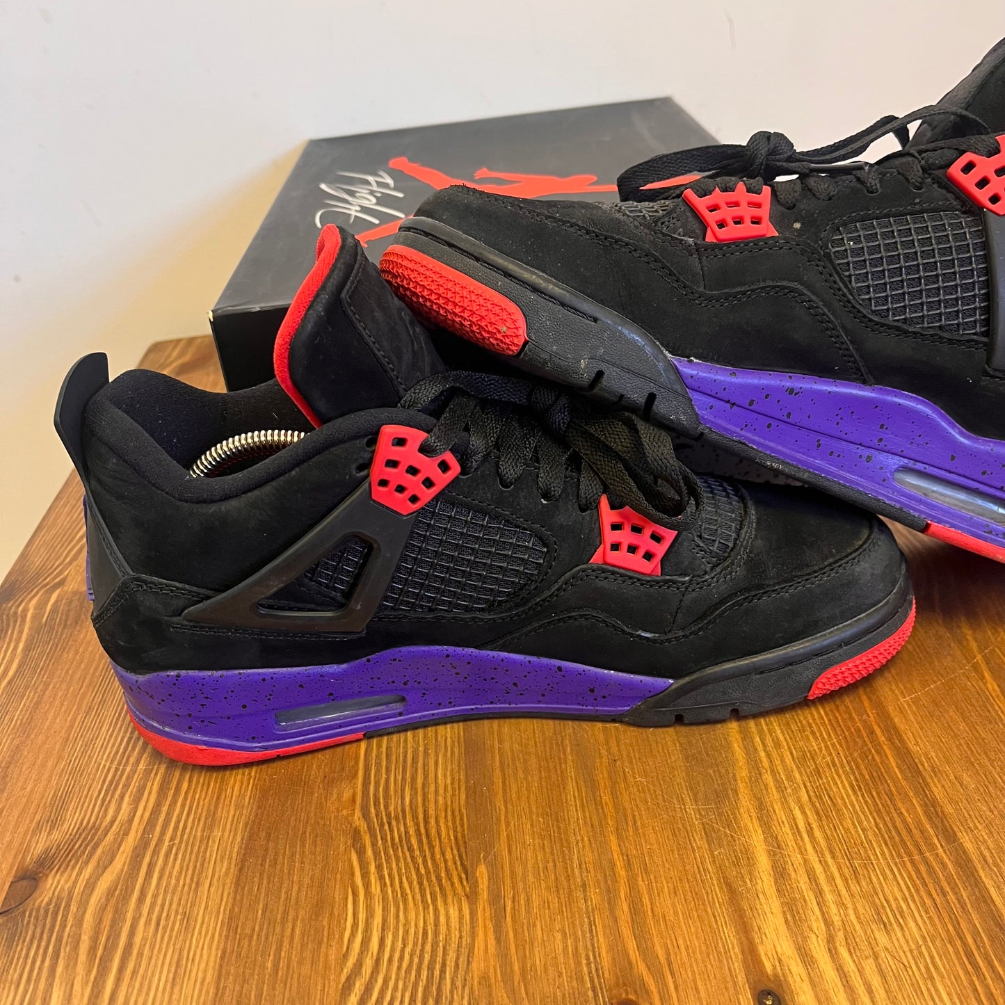 AIR JORDAN 4 RAPTORS UK8 (USED)