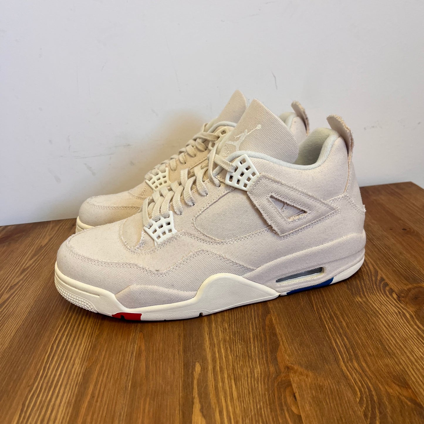 AIR JORDAN 4 BLANK CANVAS (W) UK8 (NEW)