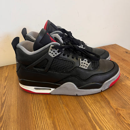 AIR JORDAN 4 BRED REIMAGINED UK8 (USED)