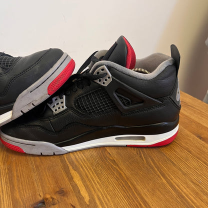 AIR JORDAN 4 BRED REIMAGINED UK8 (USED)