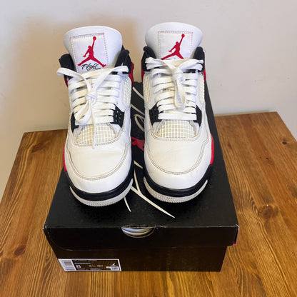 AIR JORDAN 4 RED CEMENT UK7 (USED)