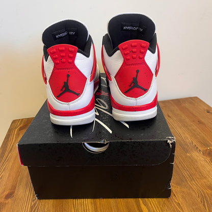 AIR JORDAN 4 RED CEMENT UK7 (USED)