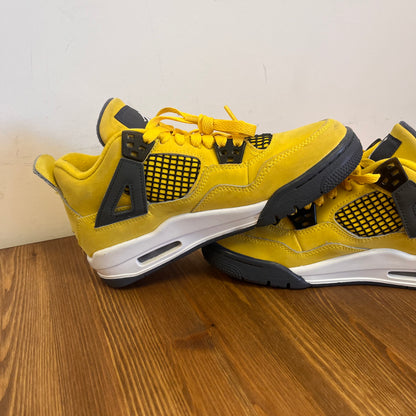 AIR JORDAN 4 LIGHTNING (GS) UK4 (USED)