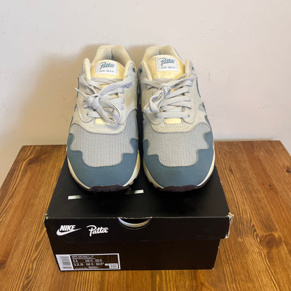 NIKE AIR MAX 1 PATTA AQUA UK10 (USED)