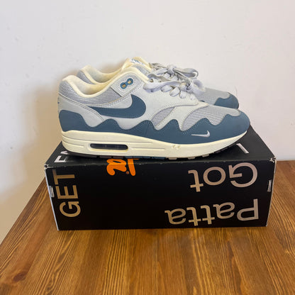 NIKE AIR MAX 1 PATTA AQUA UK10 (USED)