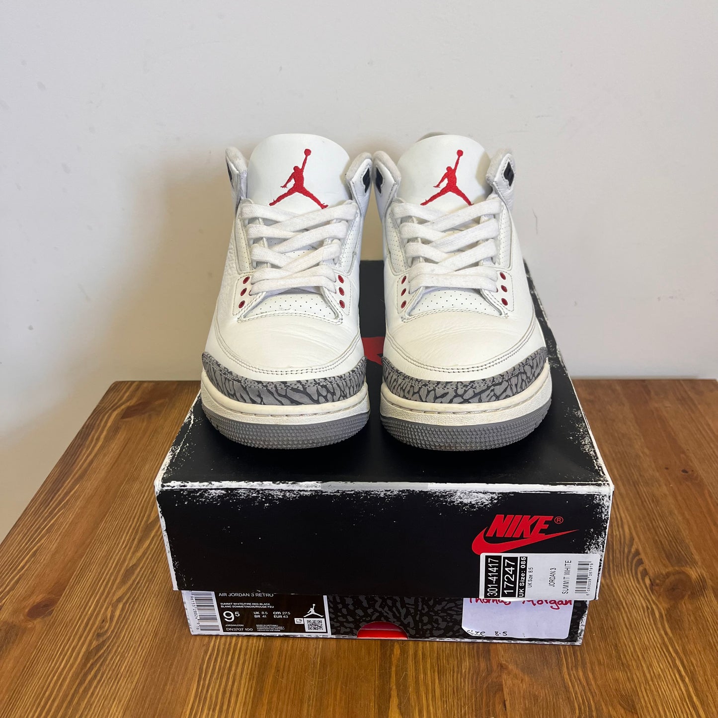 AIR JORDAN 3 REIMAGINED UK8.5 (USED)