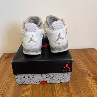 AIR JORDAN 4 WHITE OREO (GS) UK4 (USED)