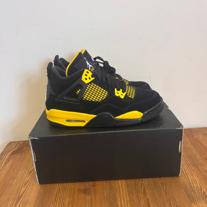 AIR JORDAN 4 YELLOW THUNDER (GS) UK4 (USED)