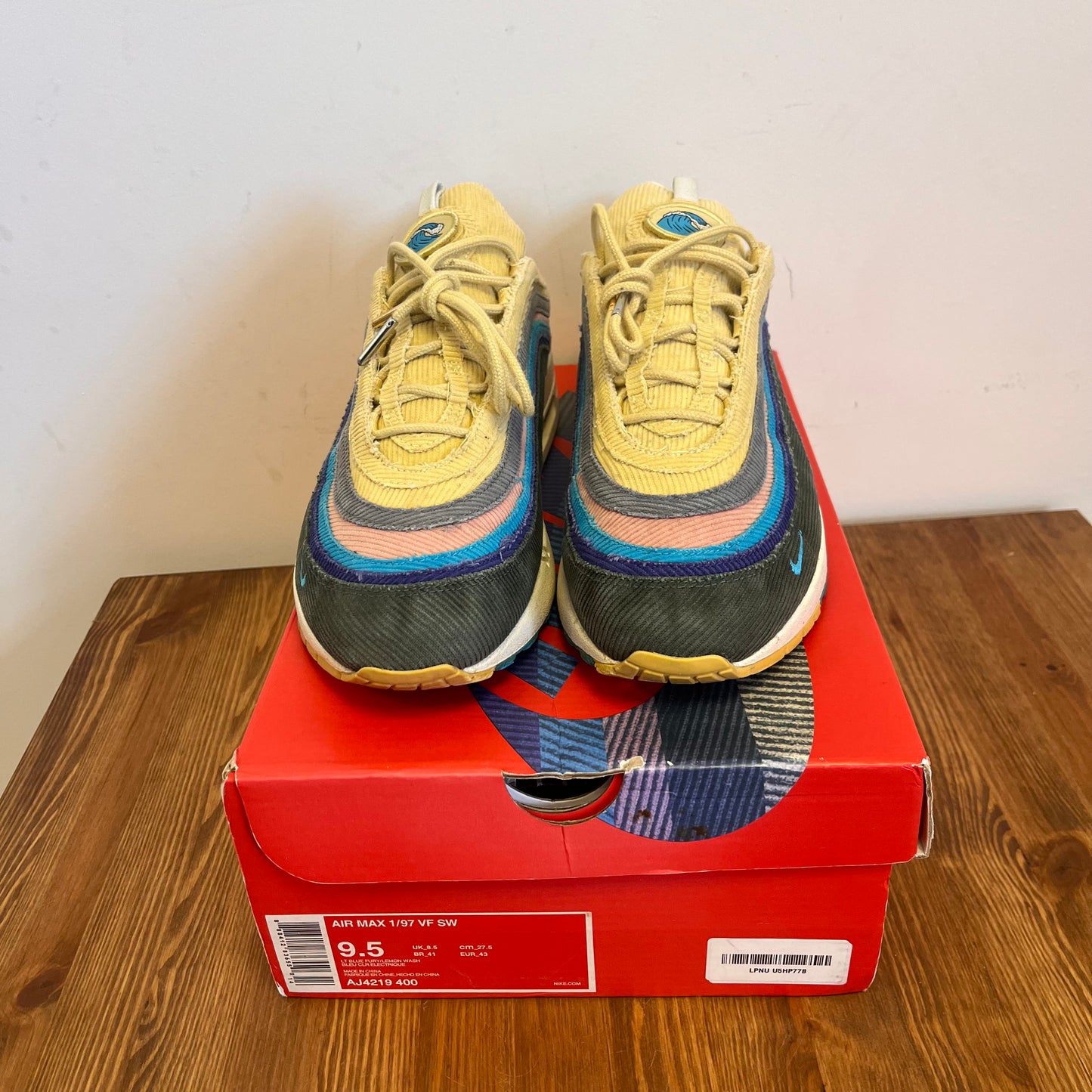 NIKE AIR MAX 1/97 SEAN WOTHERSPOON UK8.5 (USED)