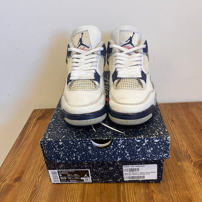 AIR JORDAN 4 MIDNIGHT NAVY UK8 (USED)