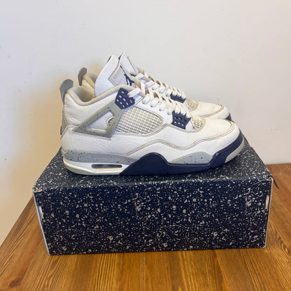 AIR JORDAN 4 MIDNIGHT NAVY UK8 (USED)