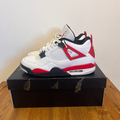 AIR JORDAN 4 RED CEMENT UK9 (USED)