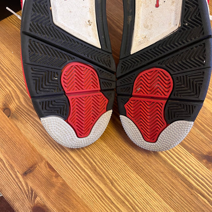 AIR JORDAN 4 RED CEMENT UK9 (USED)