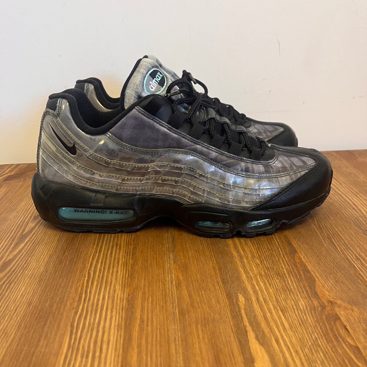 NIKE AIR MAX 95 FOOTPRINT BLACK UK9.5 (USED)