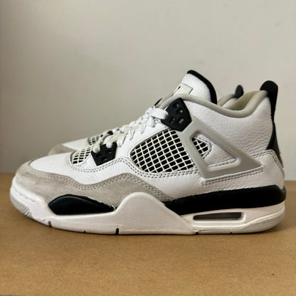 AIR JORDAN 4 MILITARY BLACK (GS) UK4.5 (USED)