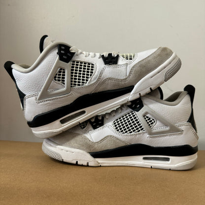 AIR JORDAN 4 MILITARY BLACK (GS) UK4.5 (USED)