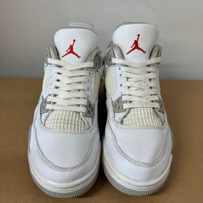 AIR JORDAN 4 WHITE OREO (GS) UK4.5 (USED)